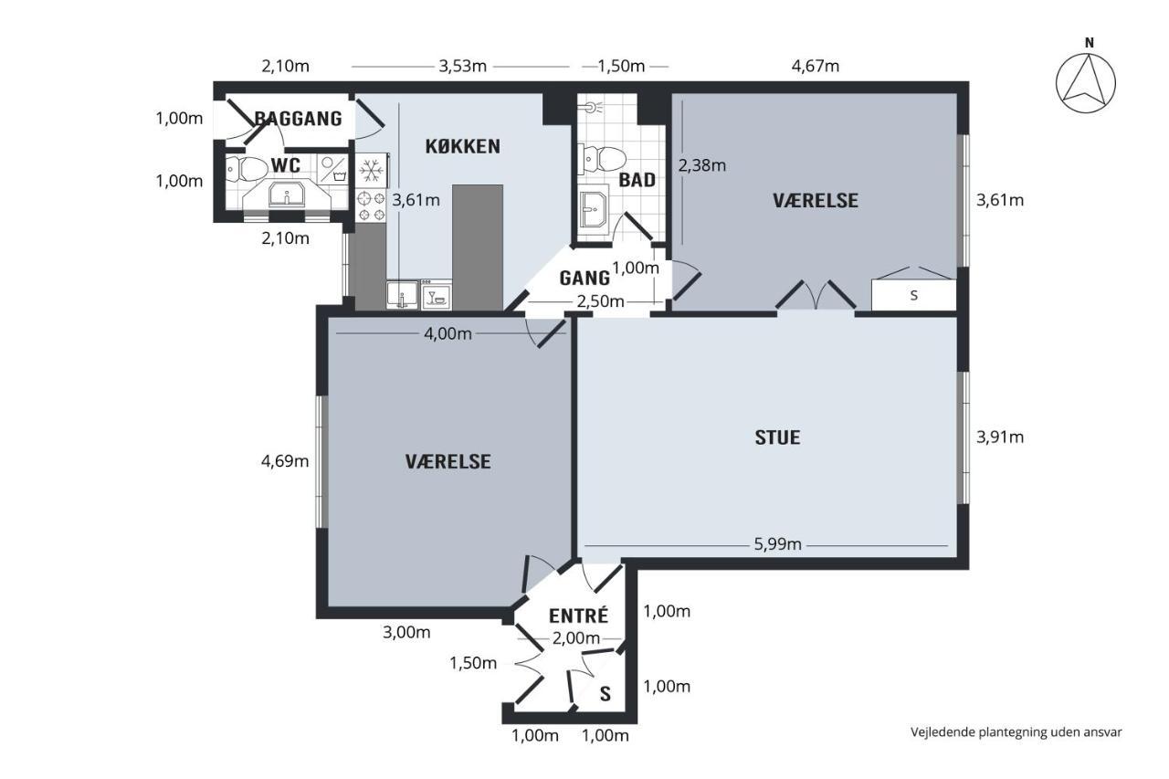The Modern Aarhus Getaway Appartement Buitenkant foto